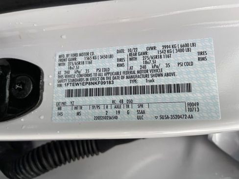 Used 2022 Ford F150 XLT w/ Equipment Group 302A High image 26