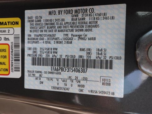 New 2026 Ford Mustang GT RWD image 21