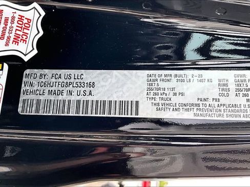 Used 2023 Jeep Gladiator Overland image 16