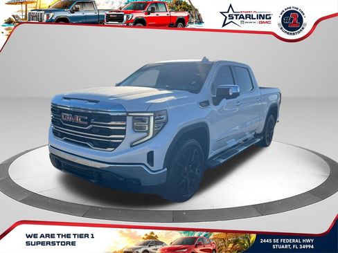 Used 2023 GMC Sierra 1500 SLT w/ SLT Premium Package RWD image 1