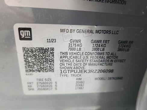 Certified 2024 GMC Sierra 1500 Elevation AWD/4WD image 33