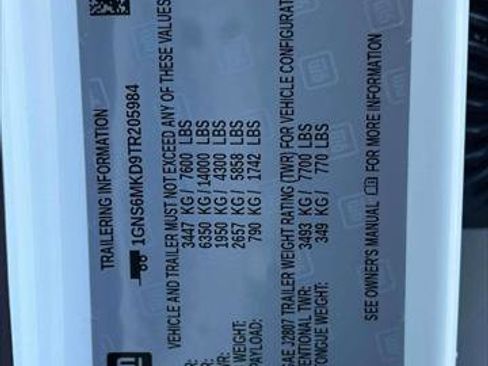 Used 2026 Chevrolet Tahoe LS w/ LPO, Dark Essentials Package image 19