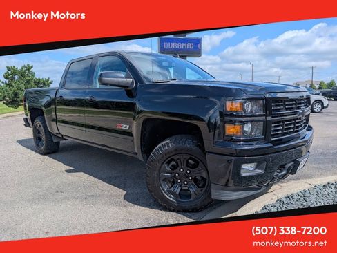 Used 2015 Chevrolet Silverado 1500 LTZ Z71 w/ Midnight Edition AWD/4WD image 1