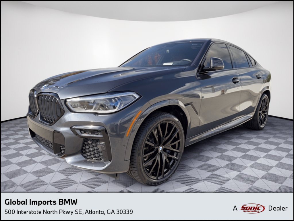 Used 2022 BMW X6 M50i w/ Executive Package AWD/4WD image 1
