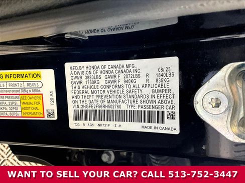 Used 2024 Honda Civic Sport image 17