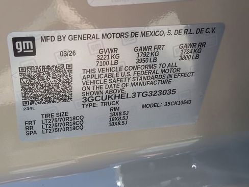 New 2026 Chevrolet Silverado 1500 ZR2 w/ LPO, Dark Essentials Package AWD/4WD image 46