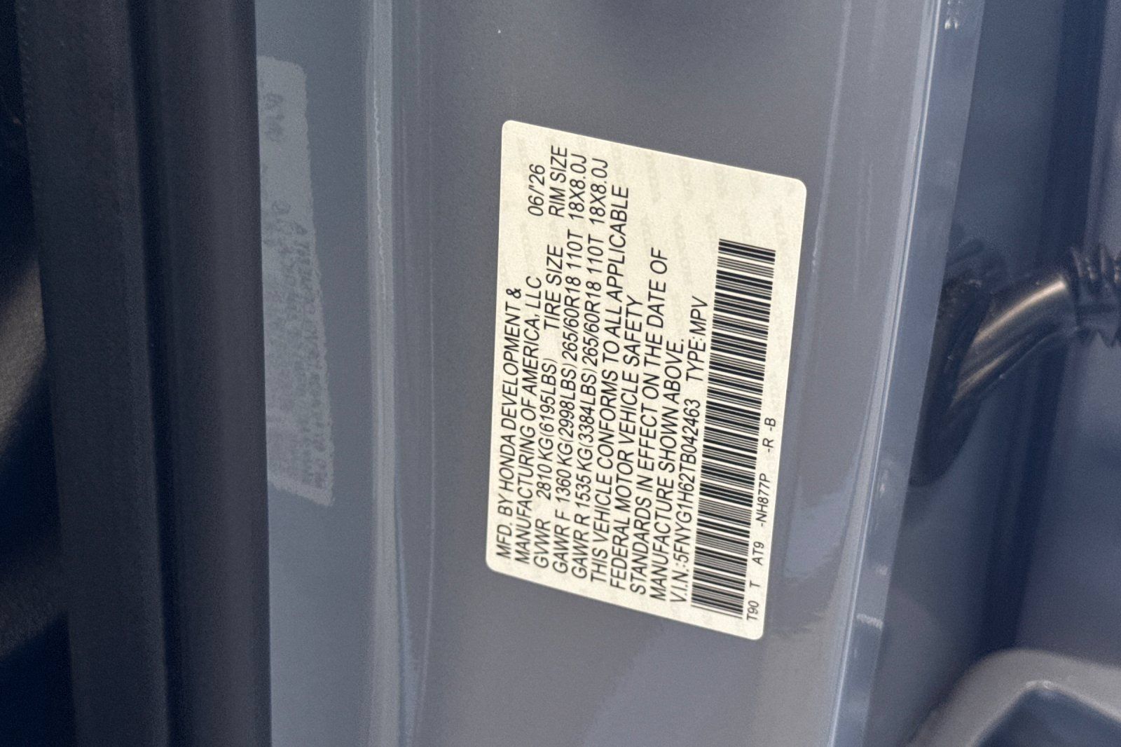 New 2026 Honda Pilot TrailSport image 27