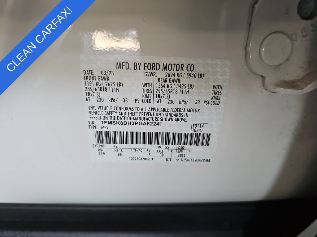 Used 2023 Ford Explorer XLT AWD/4WD image 37