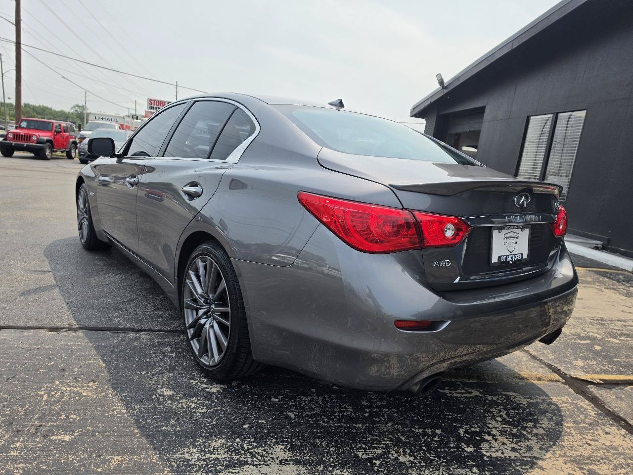 Used 2016 INFINITI Q50 Red Sport 400 AWD/4WD image 7
