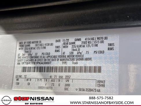 Used 2023 Ford Transit 250 Low Roof w/ Exterior Upgrade Package image 18