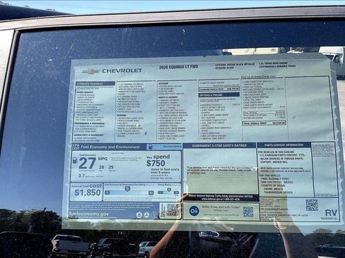 New 2026 Chevrolet Equinox LT w/ Convenience Package II image 14