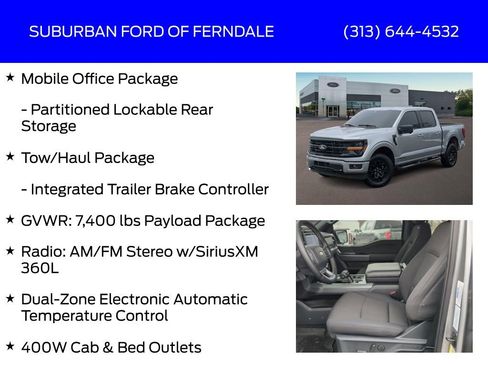 Used 2025 Ford F150 XLT w/ Equipment Group 302A MID image 21