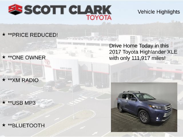 Used 2017 Toyota Highlander XLE AWD/4WD image 12