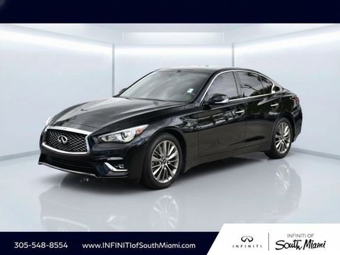 Used 2024 INFINITI Q50 Luxe w/ Cargo Package image 1