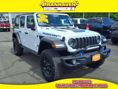 Certified 2023 Jeep Wrangler Unlimited Rubicon 4xe AWD/4WD image 1
