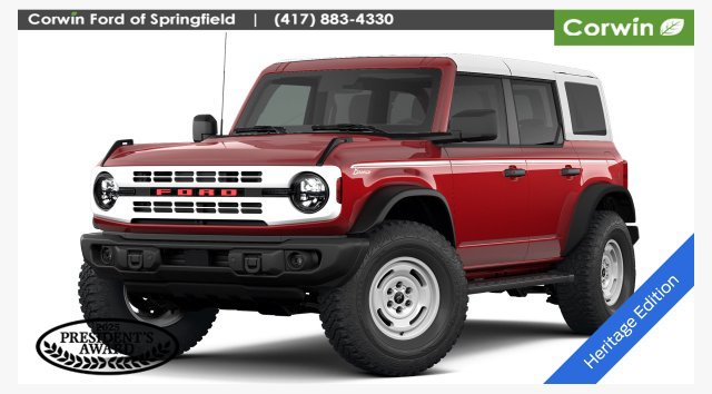 New 2026 Ford Bronco Heritage Edition AWD/4WD image 1