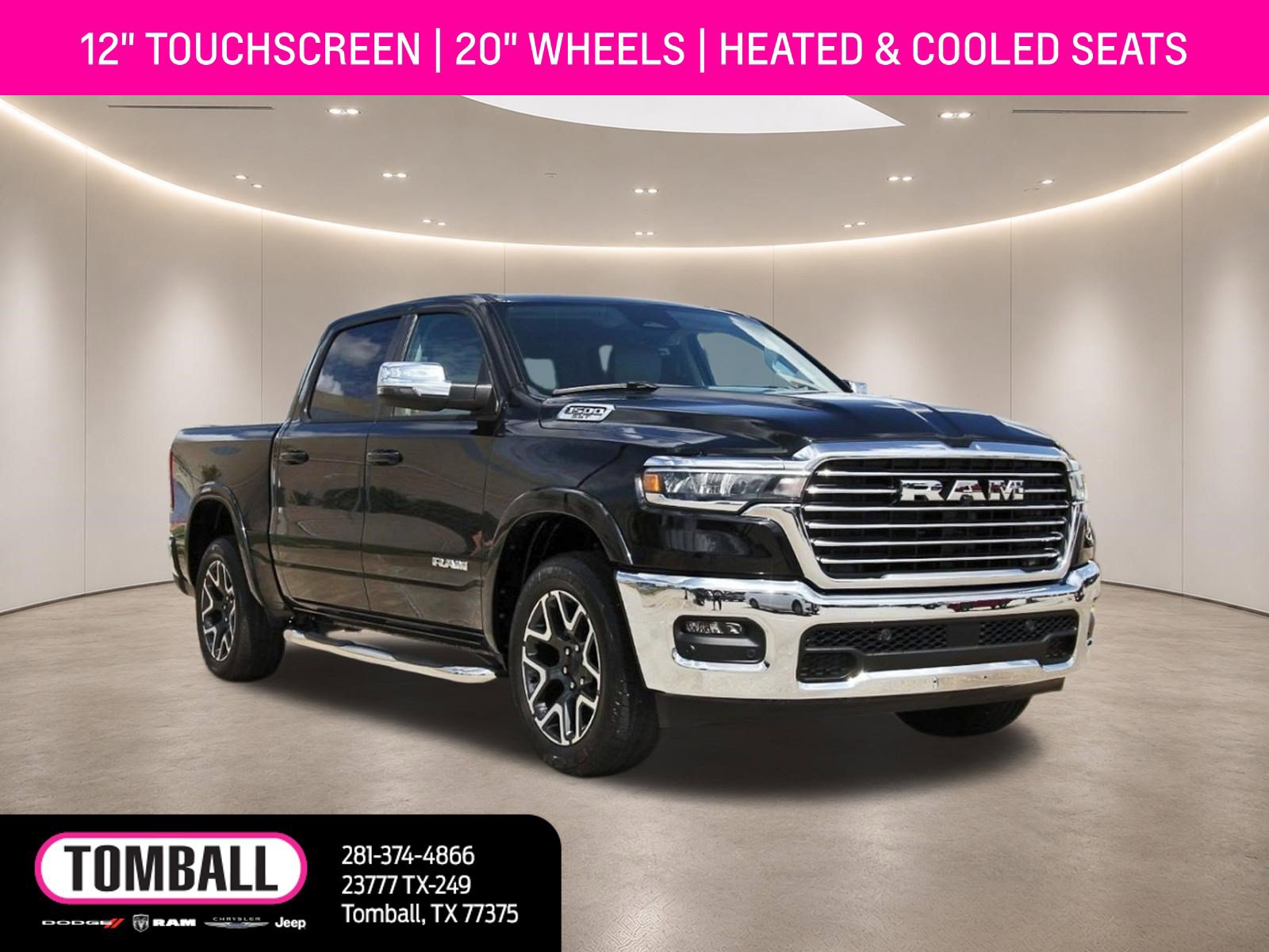 Used 2025 RAM 1500 Laramie w/ Bed Utility Group AWD/4WD image 1