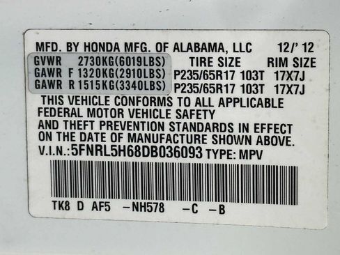 Used 2013 Honda Odyssey EX-L image 30