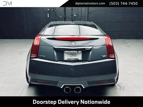 Used 2012 Cadillac CTS V w/ Wood Trim Package RWD image 6