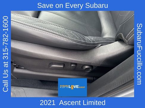 Used 2021 Subaru Ascent Limited w/ Technology Package image 14