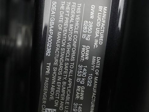 Used 2023 Lucid Air Grand Touring AWD/4WD image 26