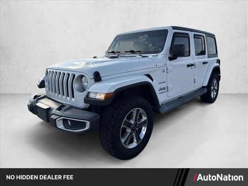 Used 2019 Jeep Wrangler Unlimited Sahara AWD/4WD image 1