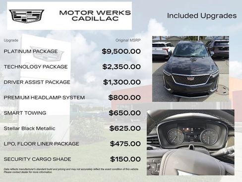 Certified 2025 Cadillac XT6 Premium Luxury w/ Platinum Package image 9