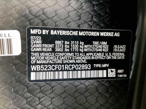 Used 2024 BMW iX xDrive50 w/ Premium Package AWD/4WD image 36
