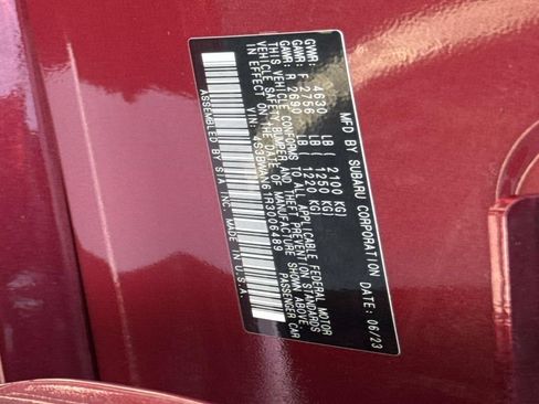Used 2024 Subaru Legacy Limited AWD/4WD image 32
