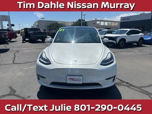 Used 2021 Tesla Model Y Long Range AWD/4WD image 4