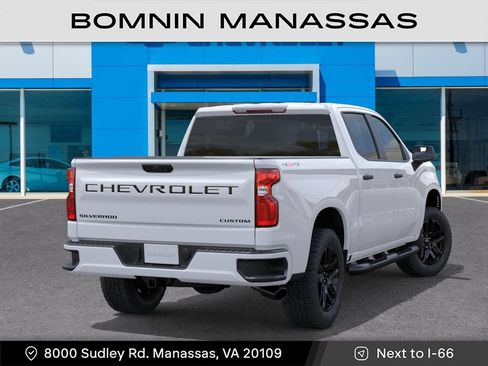 New 2026 Chevrolet Silverado 1500 Custom w/ Turbomax Blackout Package AWD/4WD image 5