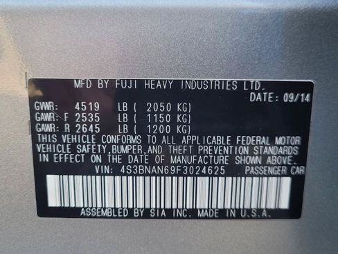 Used 2015 Subaru Legacy 2.5i Limited AWD/4WD image 42