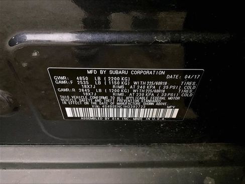 Used 2017 Subaru Outback 3.6R Limited AWD/4WD image 33