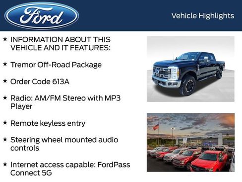 Certified 2025 Ford F350 XLT w/ Tremor Off-Road Package AWD/4WD image 5