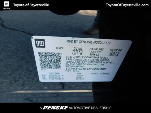 Used 2021 Cadillac XT6 Premium Luxury FWD image 11