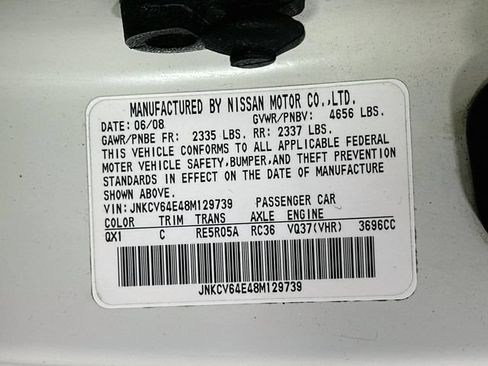 Used 2008 INFINITI G37 Journey w/ Premium Pkg RWD image 31