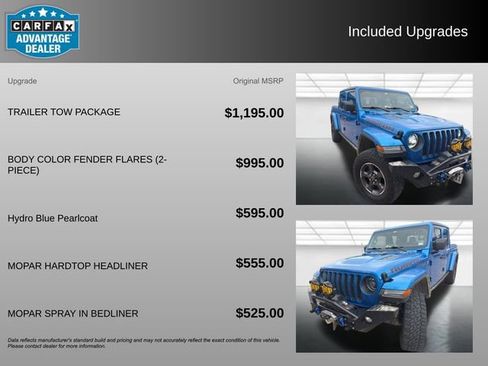 Used 2023 Jeep Gladiator Rubicon w/ LED Lighting Group AWD/4WD image 6