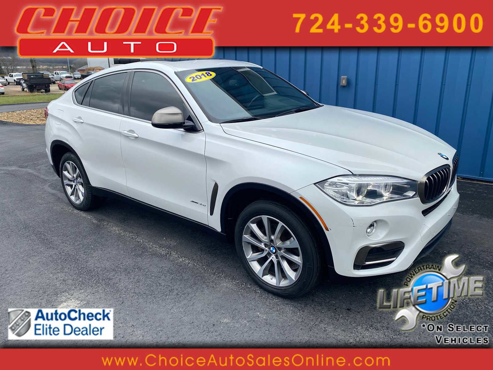 Used 2018 BMW X6 M50i AWD/4WD image 1