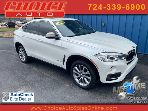 Used 2018 BMW X6 xDrive35i AWD/4WD image 1