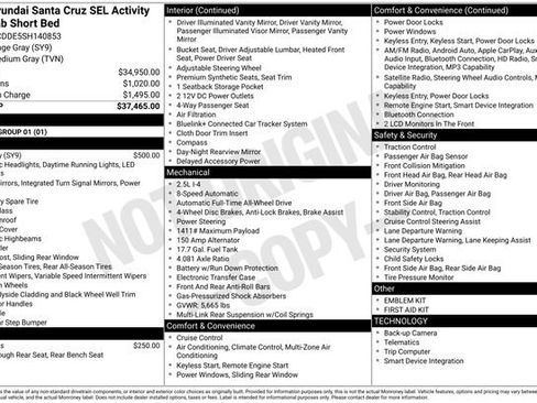 New 2025 Hyundai Santa Cruz SEL image 9