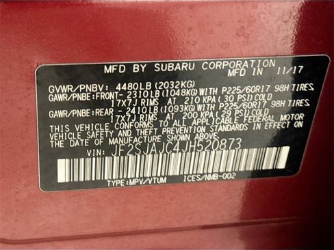 Used 2018 Subaru Forester 2.5i Limited image 37