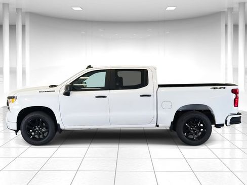 Used 2024 Chevrolet Silverado 1500 Custom w/ Dark Appearance Package image 2
