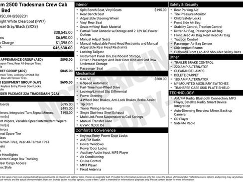 Used 2017 RAM 2500 Tradesman w/ Chrome Appearance Group image 27