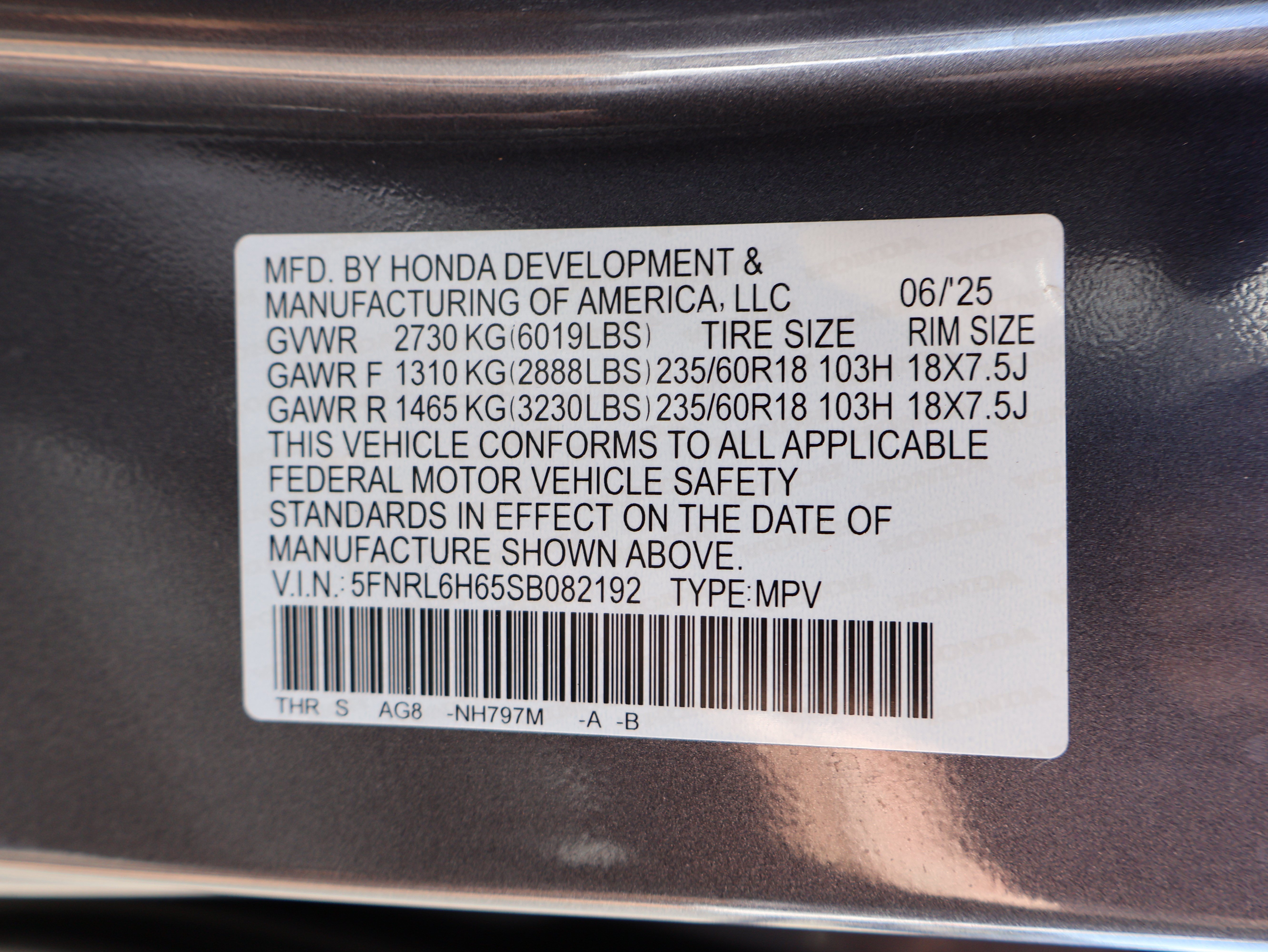 Used 2025 Honda Odyssey EX-L image 33