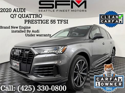 Used 2020 Audi Q7 3.0T Prestige w/ Prestige Package AWD/4WD image 1