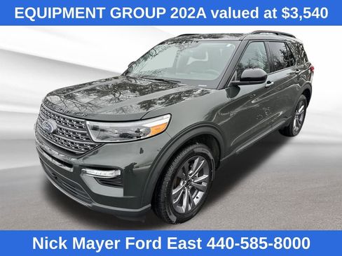 Used 2022 Ford Explorer XLT w/ Equipment Group 202A image 3