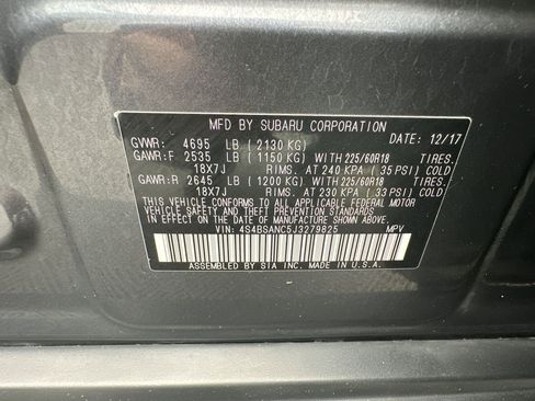 Used 2018 Subaru Outback 2.5i Limited image 20