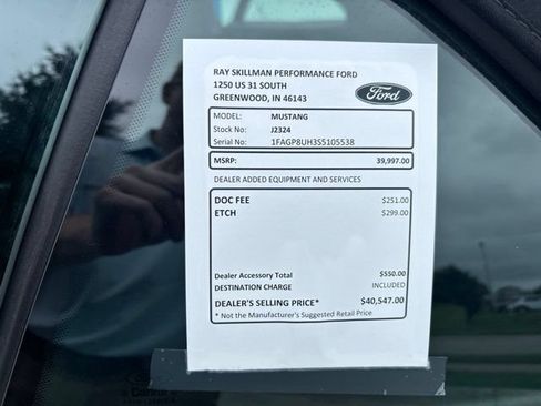 Certified 2025 Ford Mustang Premium RWD image 3