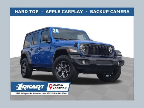 Used 2024 Jeep Wrangler Unlimited Sport AWD/4WD image 1