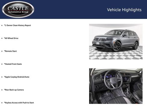 Used 2024 Volkswagen Tiguan SE w/ Panoramic Sunroof Package AWD/4WD image 4